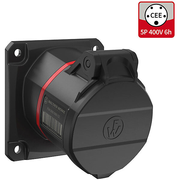 WALTHER-WERKE CEE NEO Anbaudose schräg 16A 5P 6h IP54 FW510506CC